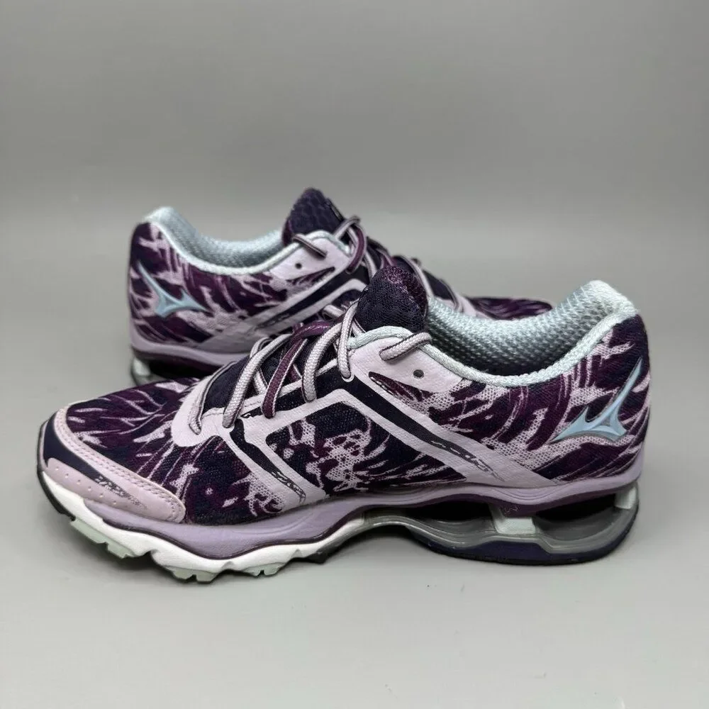 Mizuno Wave Creation 15 Women’s Size 6.5 Purple Blue Athletic Running Shoes